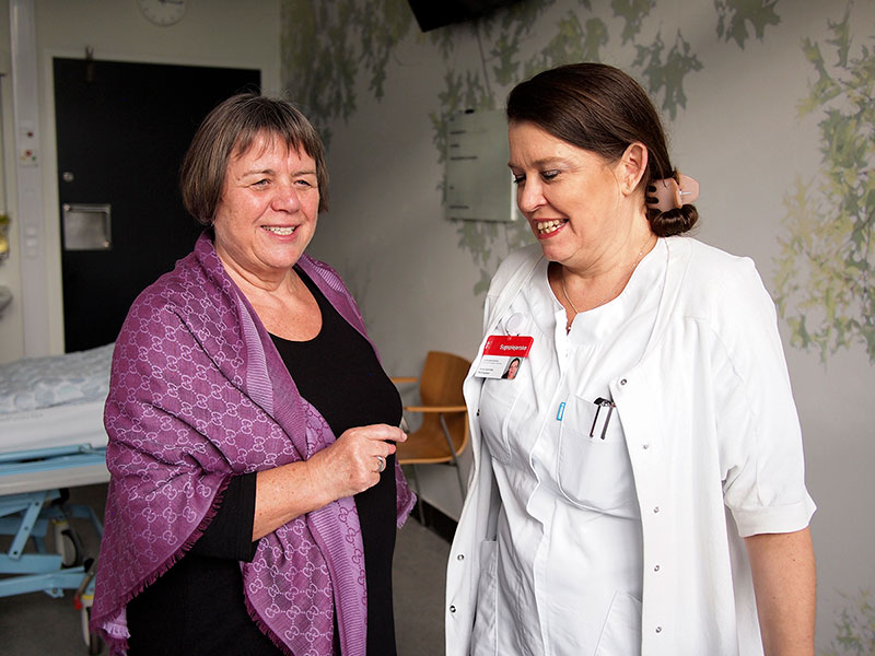 Britta Hørdam og Anne-Katrine Mathiassen.