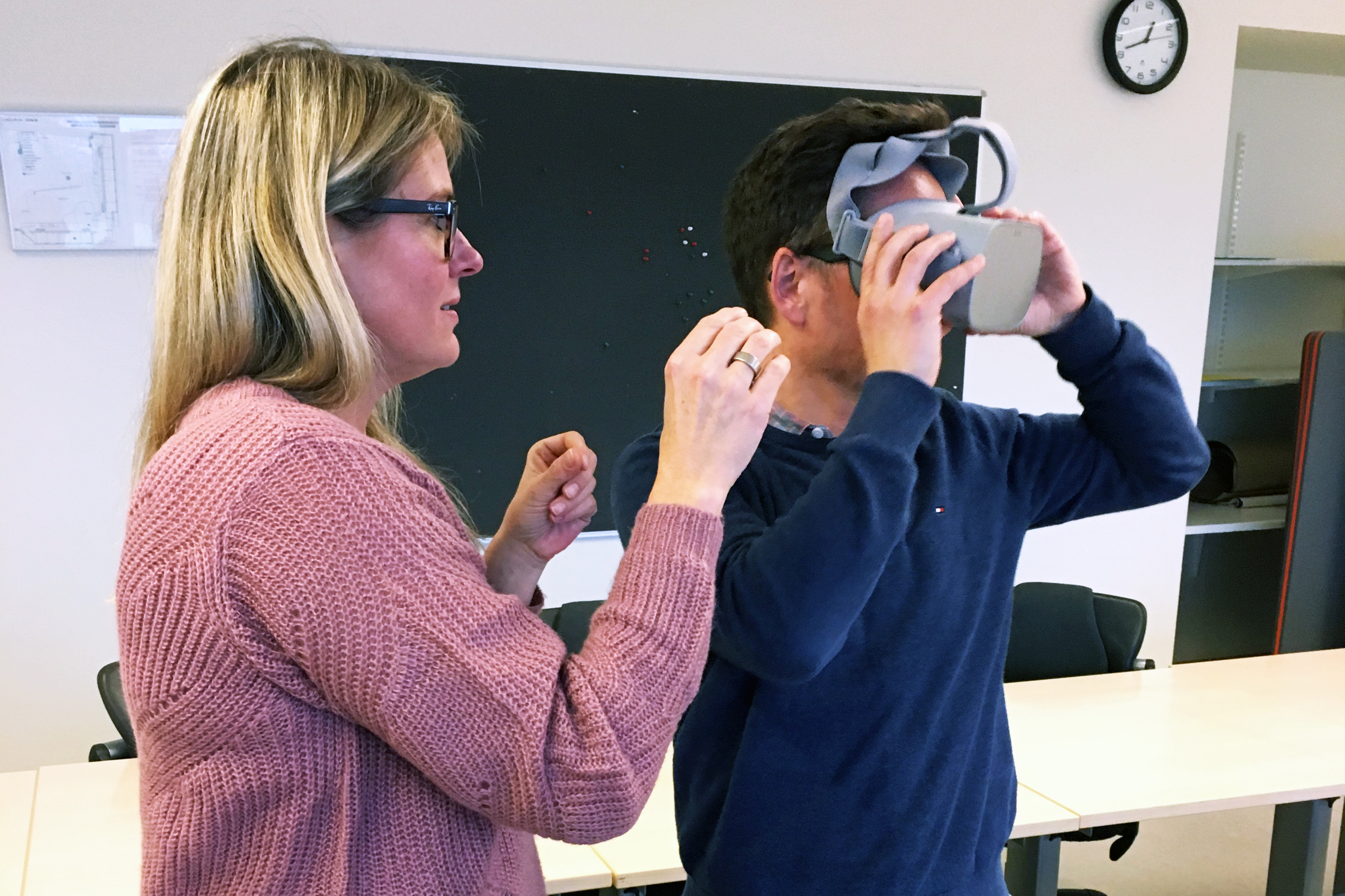 Randers Social- og Sundhedsskole, Virtual Reality