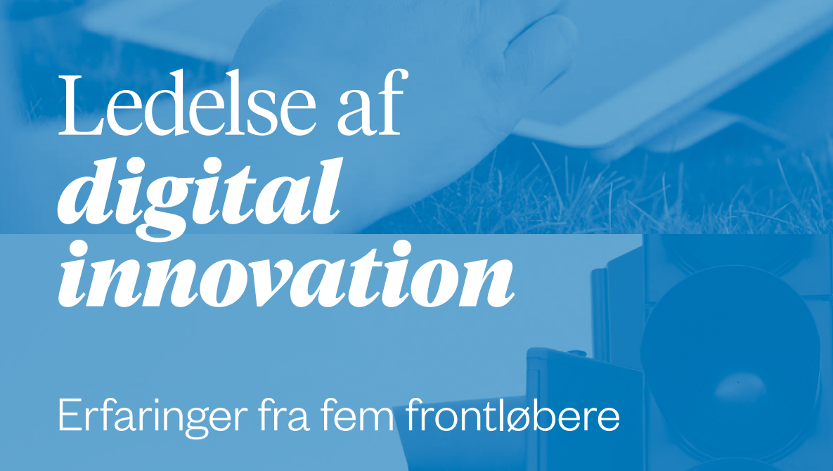 Foto: I publikationen kan man læse om fem udvalgte arbejdspladser, som hver især har haft succes med digital innovation i hverdagen.