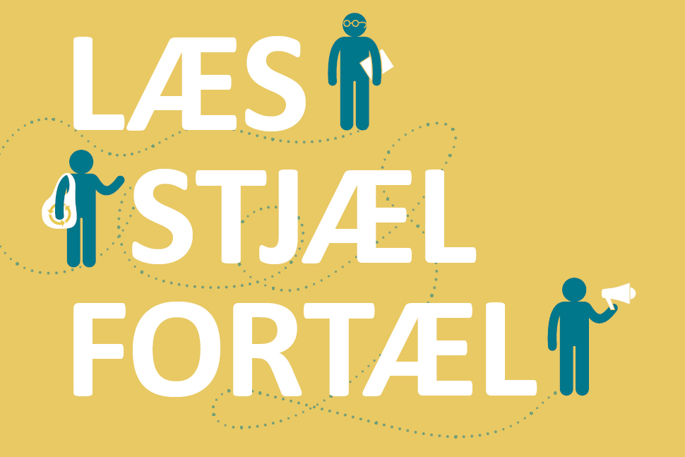 Læs, stjæl, fortæl, illustration