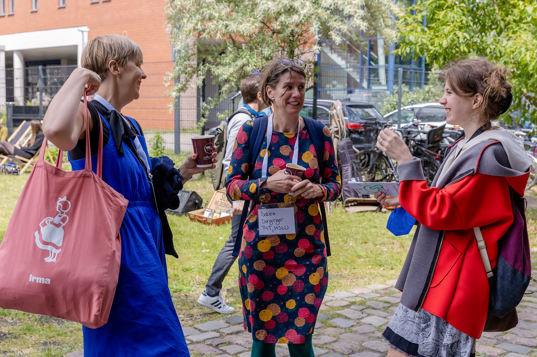 Folk på festivalen